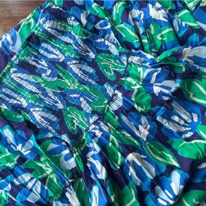 Tube top maxi dress - beautiful colors, size small